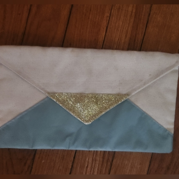 this n that Handbags - Canvas envelope clutch bag